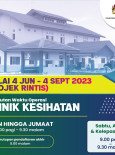 Pelanjutan Waktu Operasi Klinik Kesihatan - 1